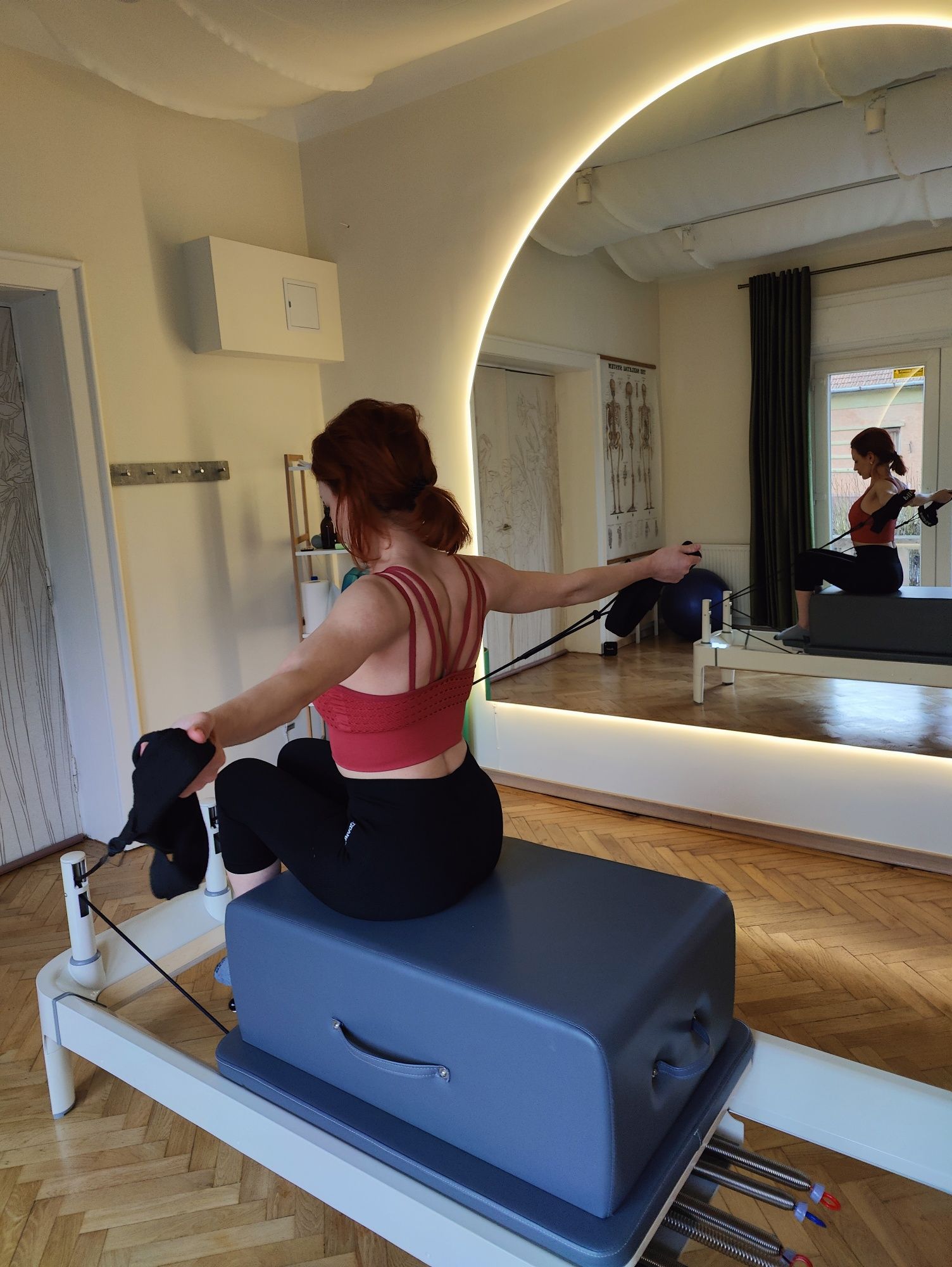 Pilates Reformer Ramă Aluminiu