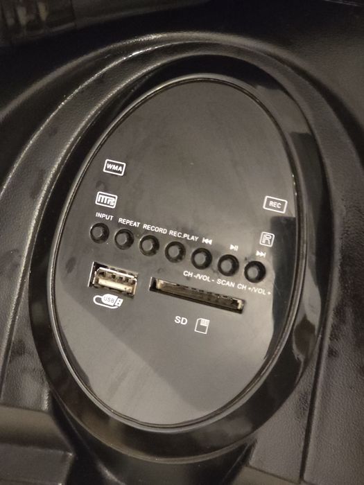 Boxă portabilă cu microfon Akai