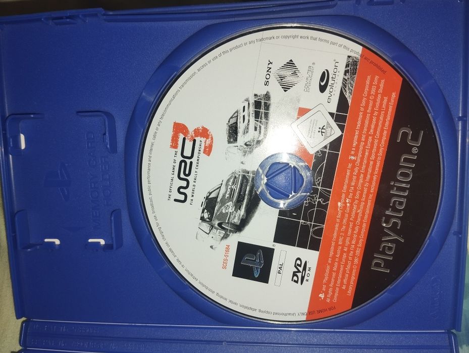 Оригинальный диск для  Игровой приставки Playstation 2