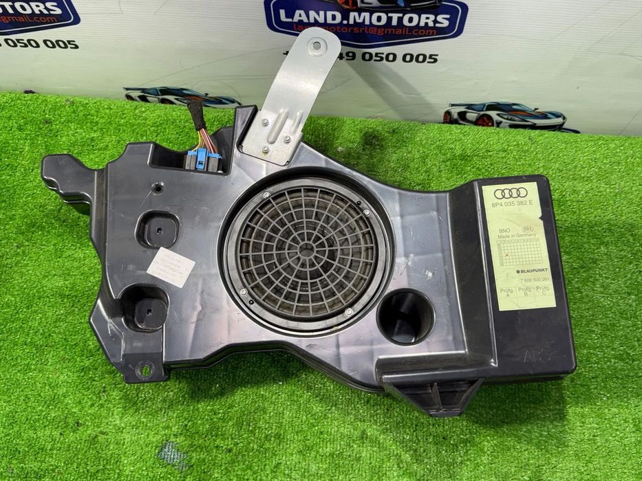 DIFUZOR + SUBWOOFER AUDI A3 S3 SPORTBACK SE QUATTRO 2.0 DIESEL 2011 COD OEM 8P4035382E 8P3035382E 2003-2013