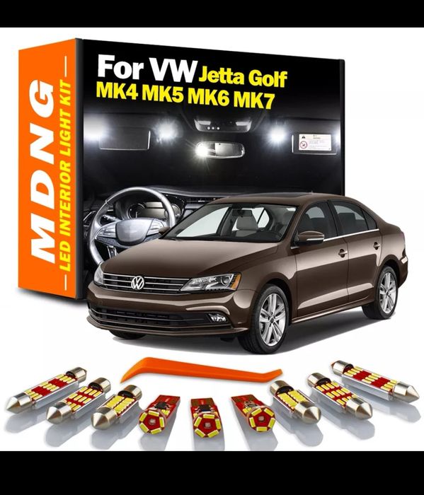 Set becuri interior Volswagen golf