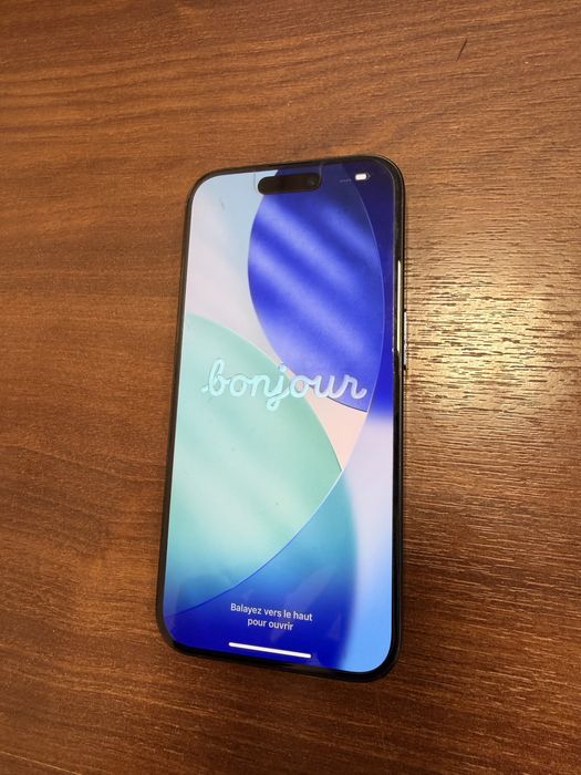 iPhone 15 Pro blue Titanium