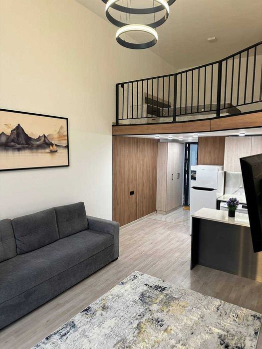 Besh Chinor 2 комнатная Дуплекс квартира Евроремонт  44м2 Махтумкули