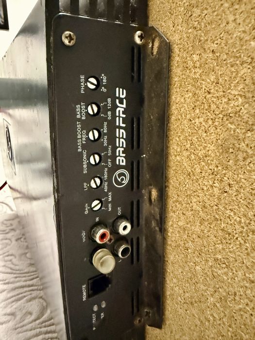 Subwoofer Excursion 800rms + Amplfi BassFace