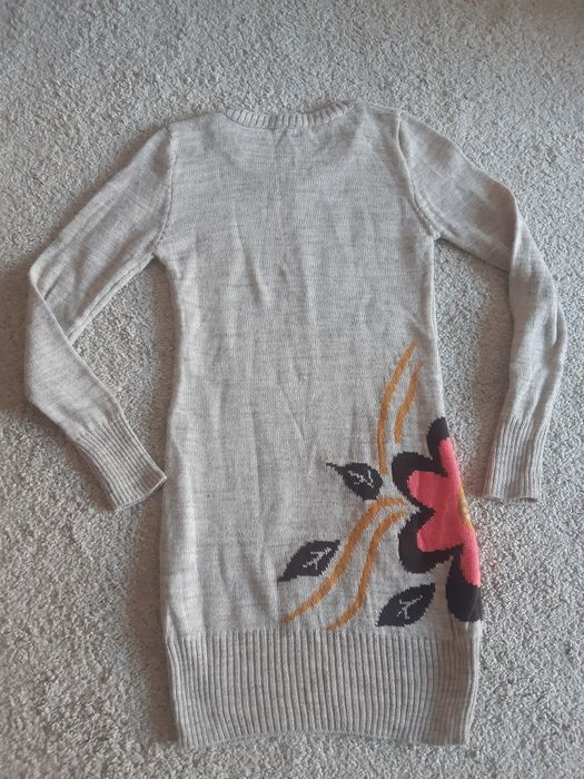 Нова рокля - пуловер машинно плетиво