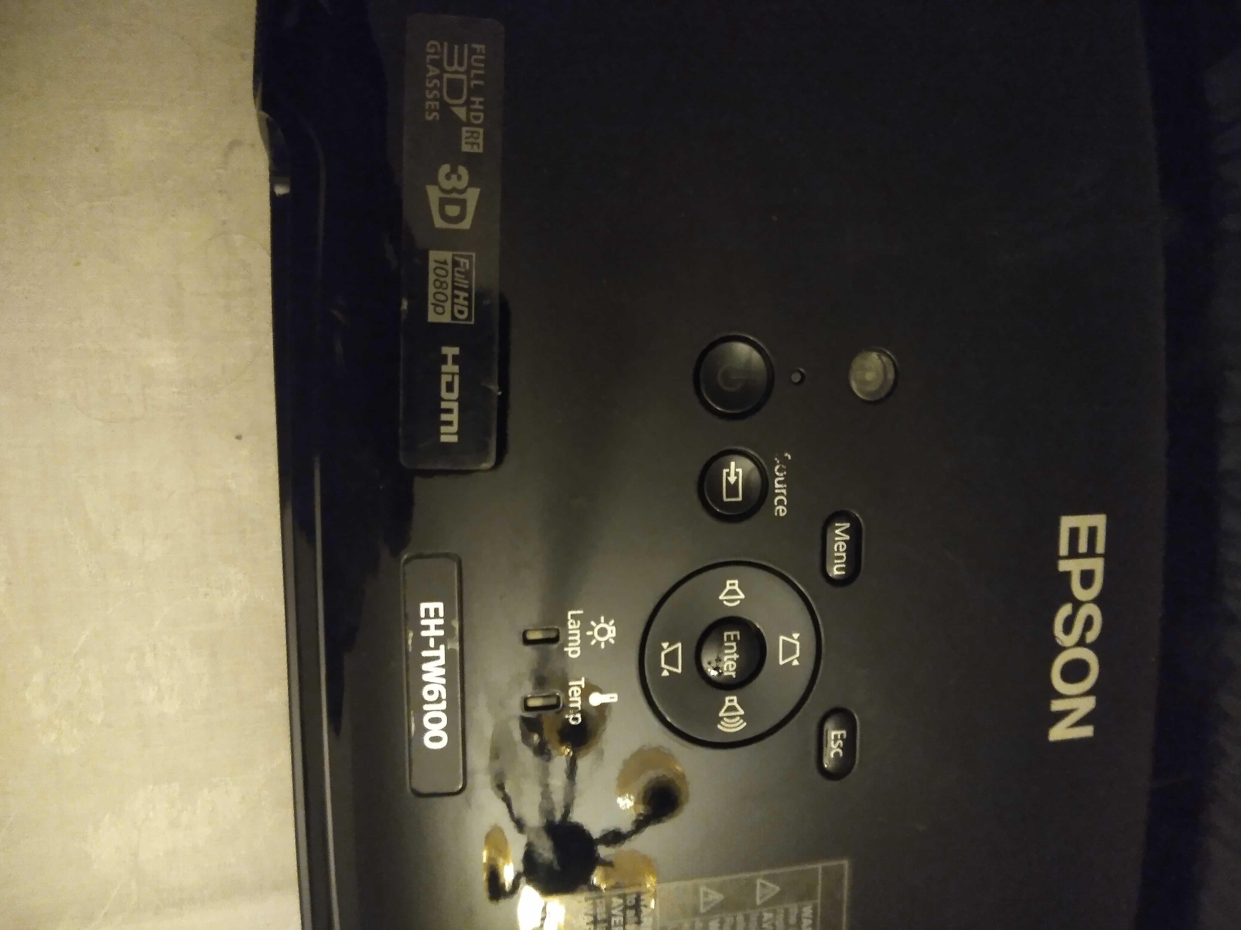 Videoproector Epson EH-TW 6100 Full HD-1080 p