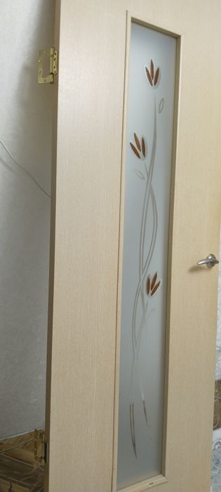 Дверное полотно б/у.