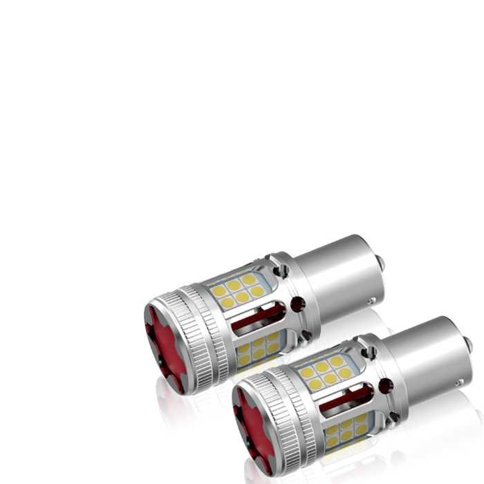 Диодни Крушки 1156 BA15S 12-24V 2бр/к-т
