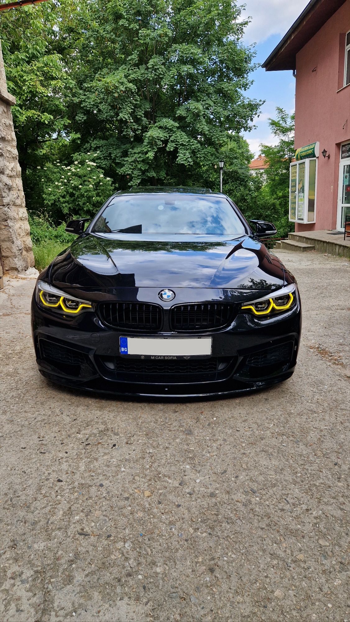 M Performance Преден Лип за BMW 4 Серия(F32,F33,F36)