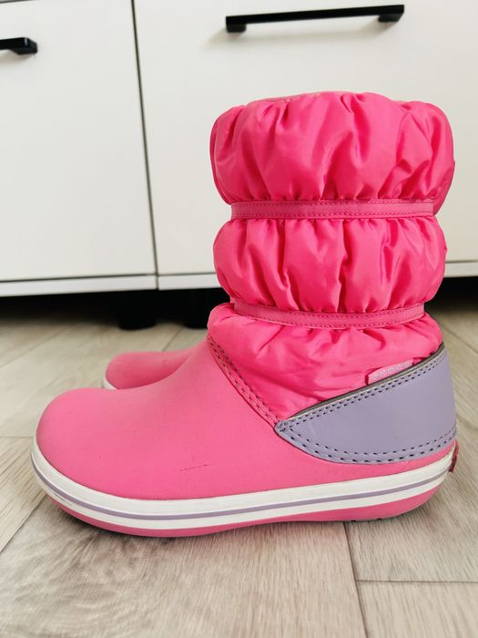 Crocs  33 размер Сапоги  детские crocs  еврозима