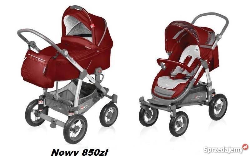 Комбинирана количка 2 в 1 2 в 1 Enzo Evo Red