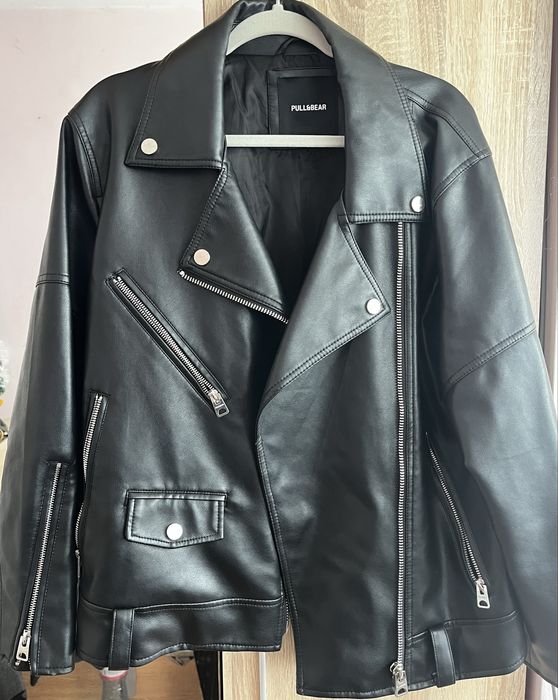 Кожено/байкър яке Pull&Bear