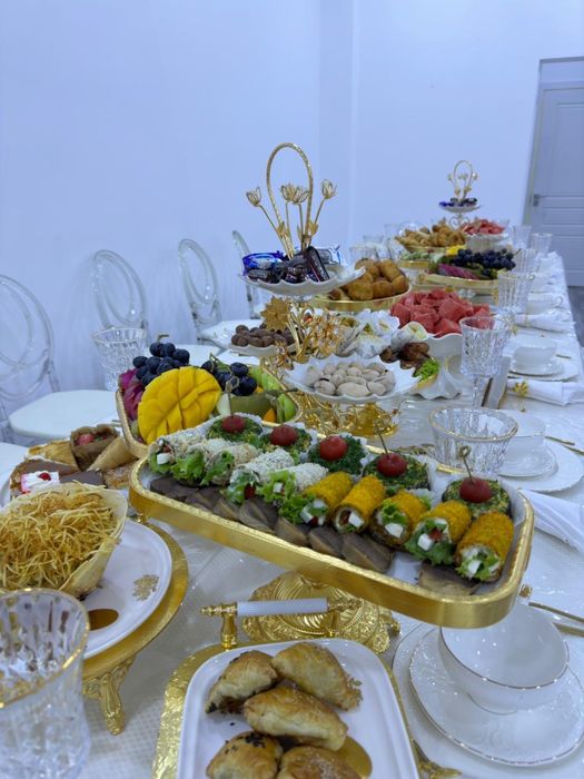 Аренда столов, стульев и посуды