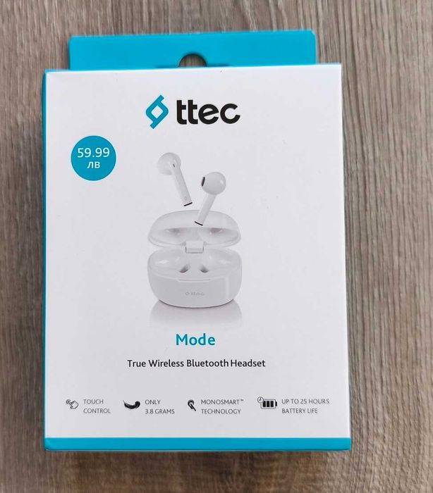 ttec Mode безжични блутуут слушалки