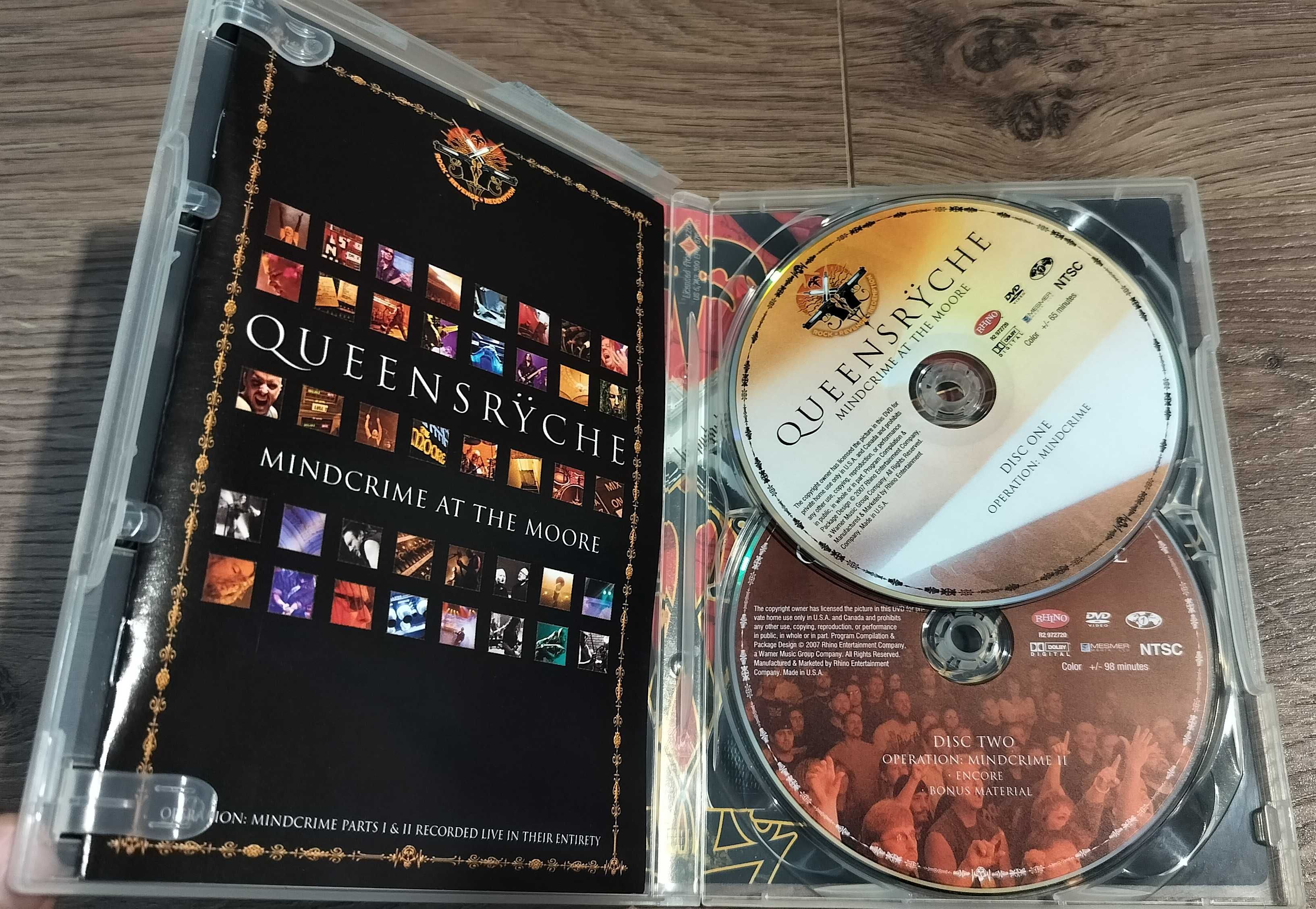 Lot Dream Theater, Threshold, Queensryche prog metal DVD Blu-ray CD
