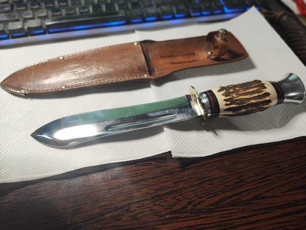 Cutit vintage de vanatoare german Rostfrei