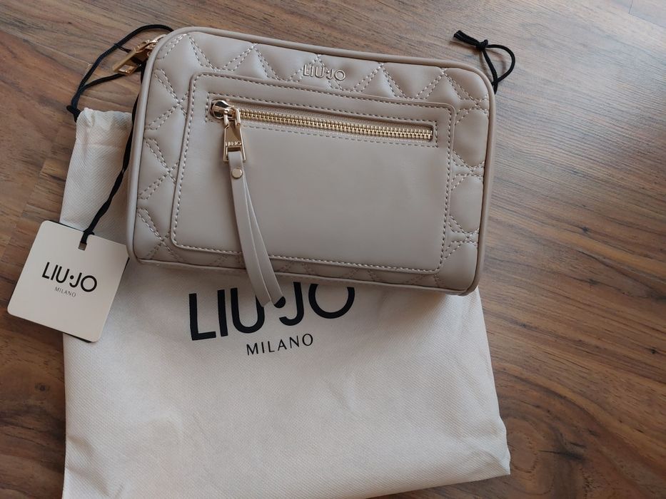 Оригинална чанта - червен, бордо и бежов цвят