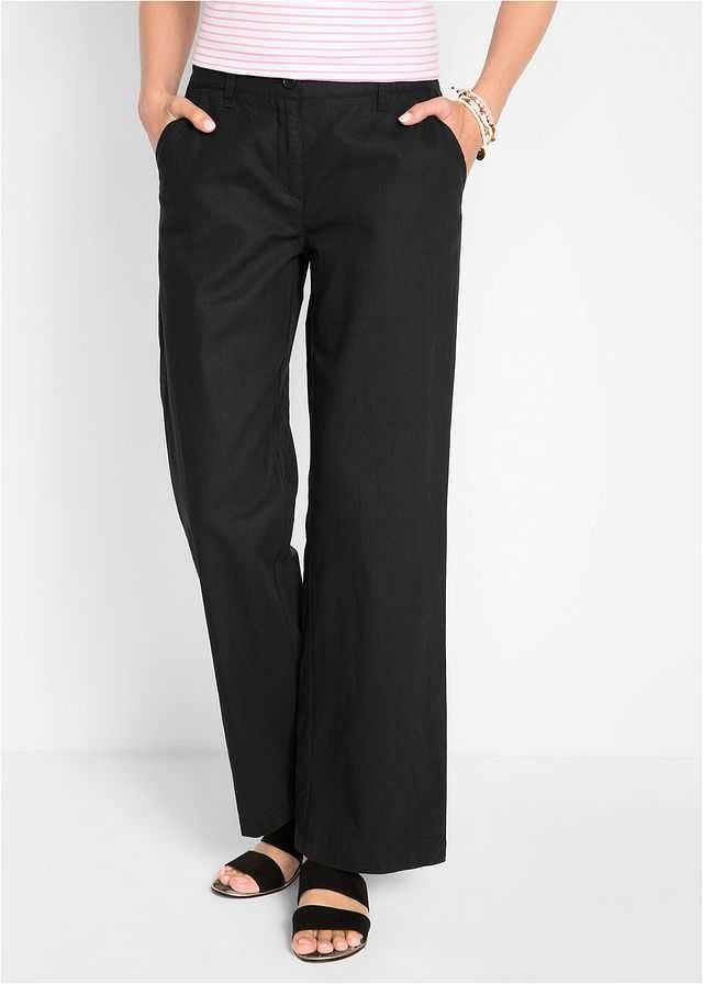 Pantaloni negri Noi, din in, originali ROSNER ,mar. S, M, L