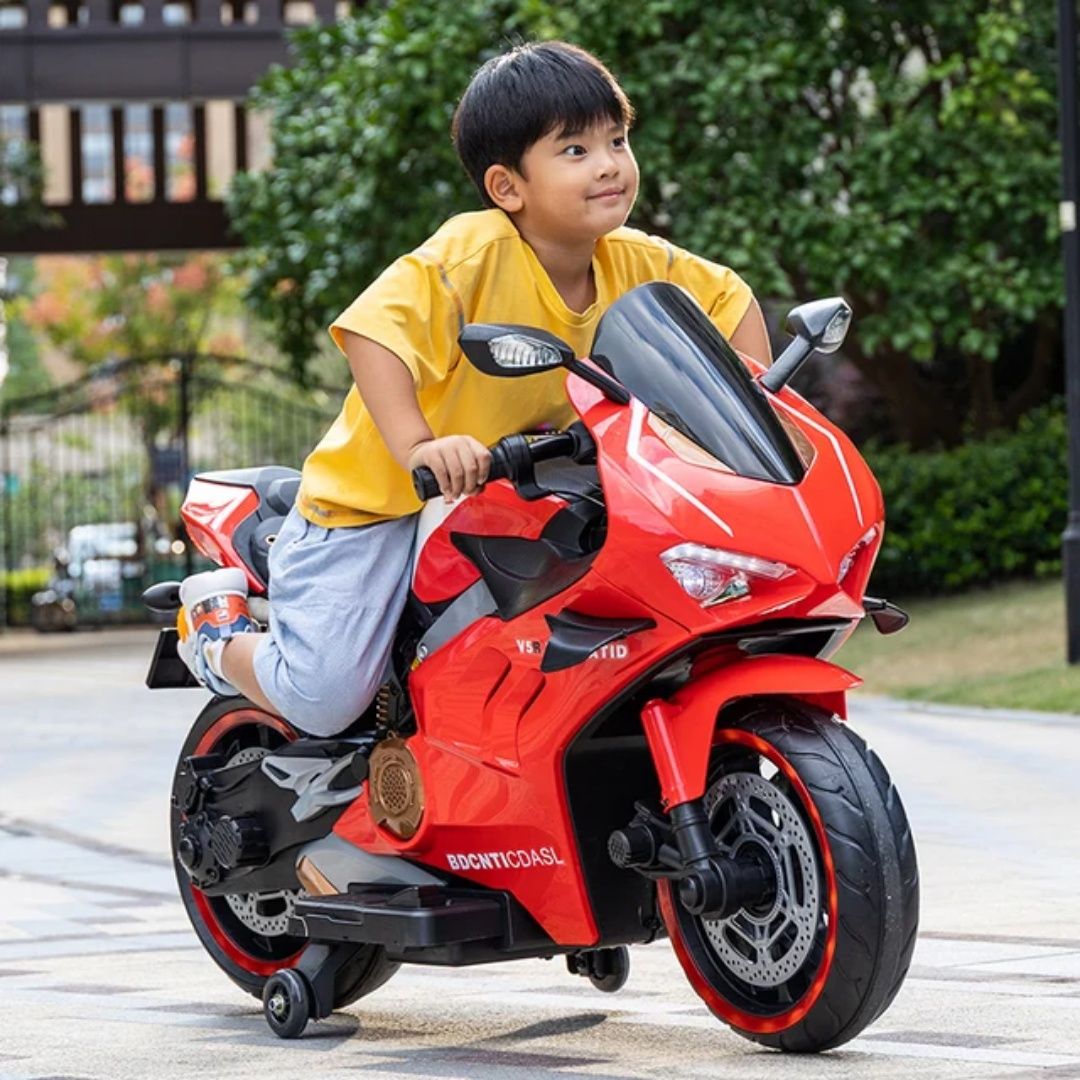 Bolalar elektromobili mototsikl