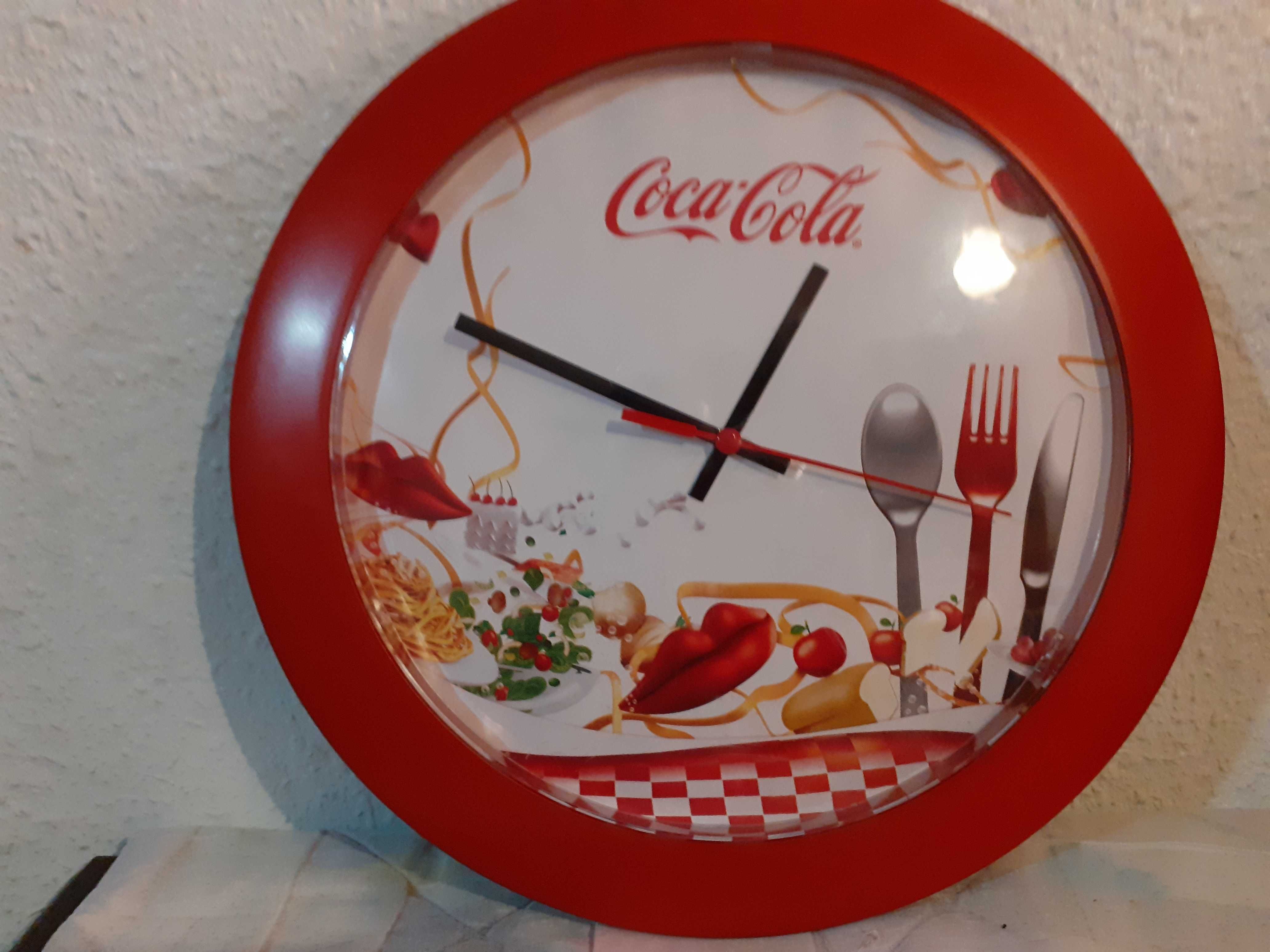 Ceas perete original Coca Cola