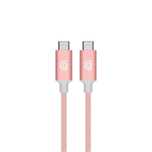 Griffin Premium USB-C to USB-C качествен кабел (180 см) (розово злато)