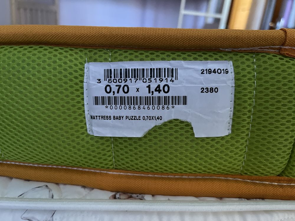 Детски матрак ISleep Baby 140/70 двулицев