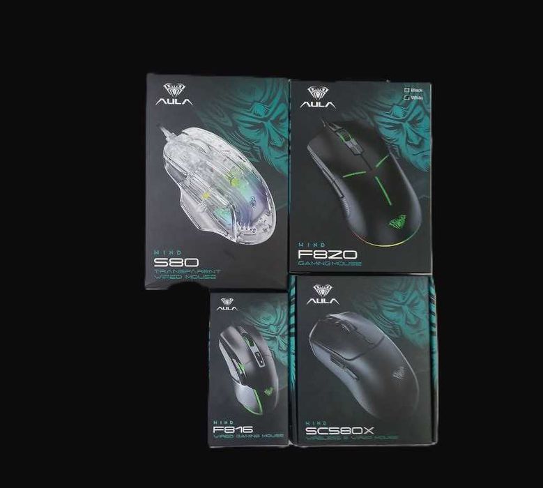 мышки AULA проводные и беспроводные