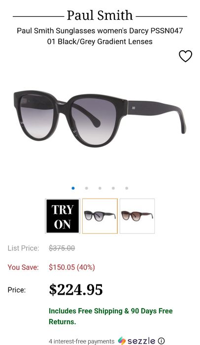 Paul Smith дамски слънчеви очила.