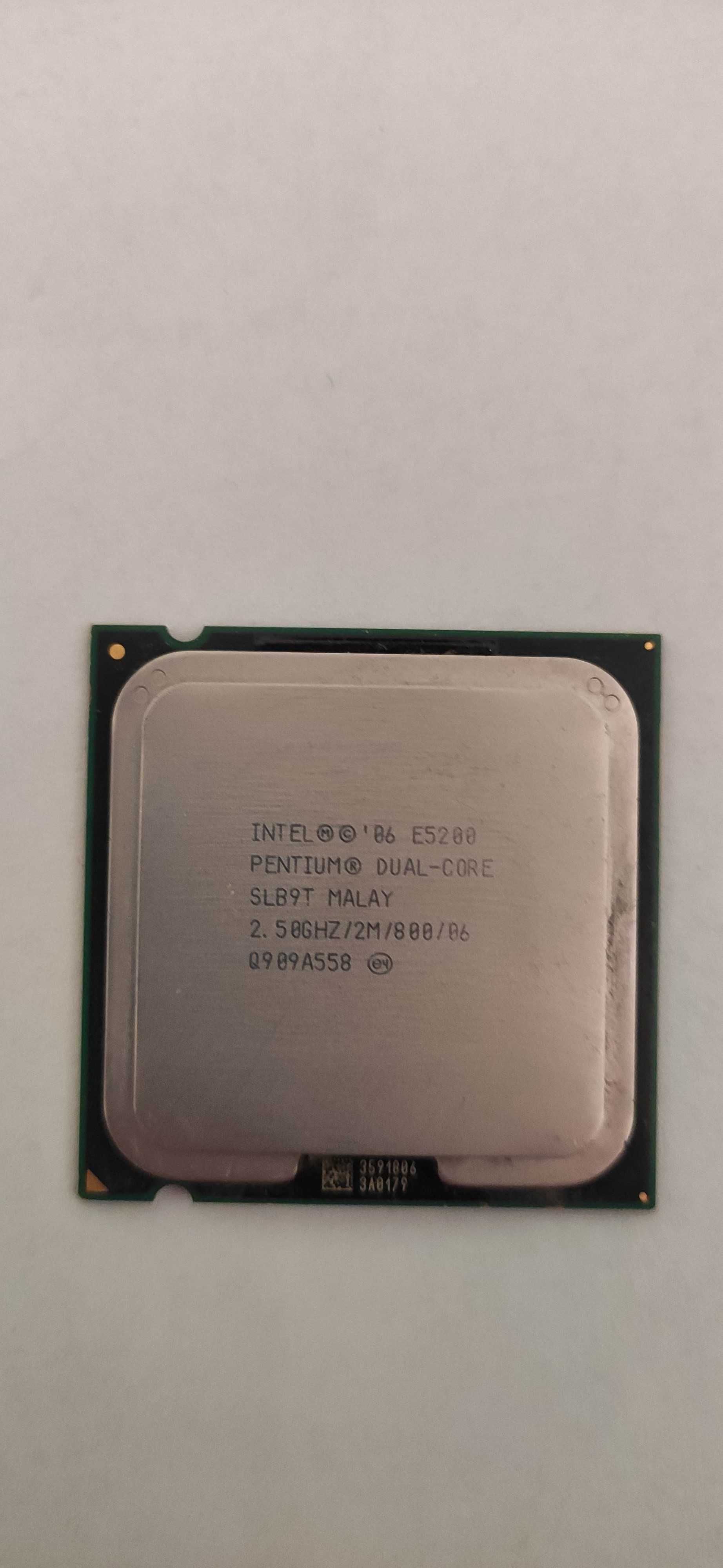 Vand Procesor Intel Pentium Dual Core E5200 2.5GHz, socket 775