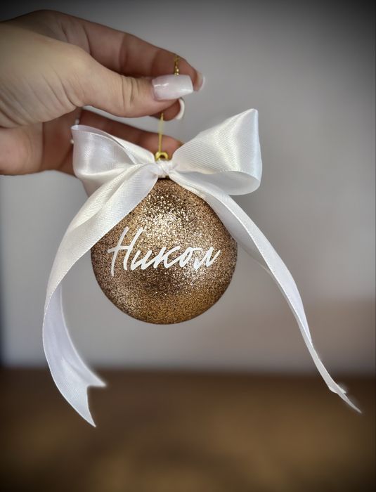 Коледни персонализирани топки