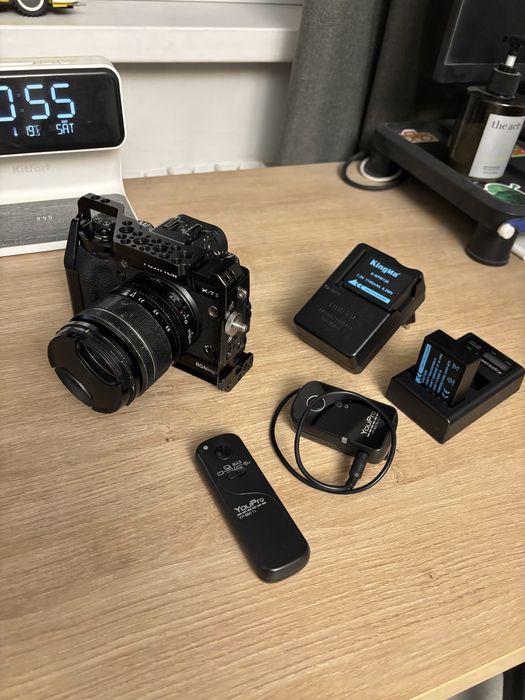 Fujifilm XT-3, объектив Fujifilm XF 18-55, комплект