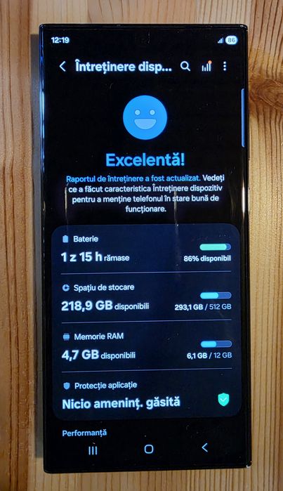 Samsung S 23 Ultra, 12Gb ram, 512 GB memorie