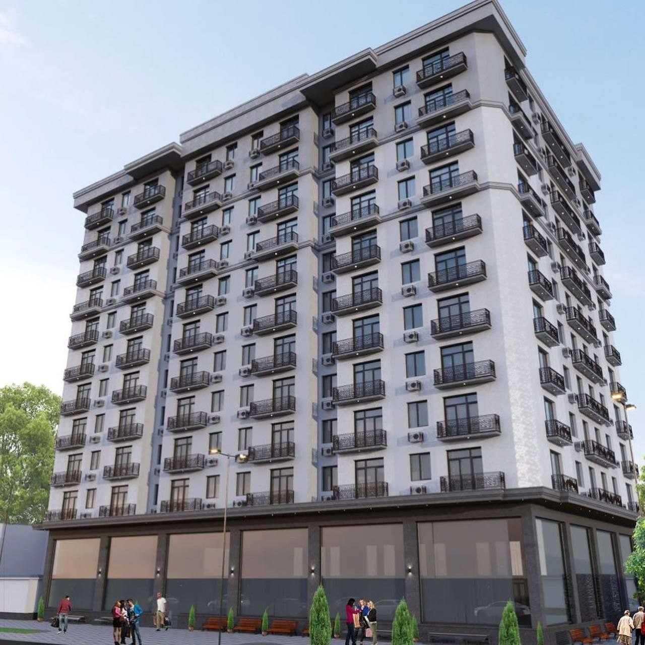 Продам квартиру коробку в новостройке 1/9/12, 53 м2, ул. Циалковского