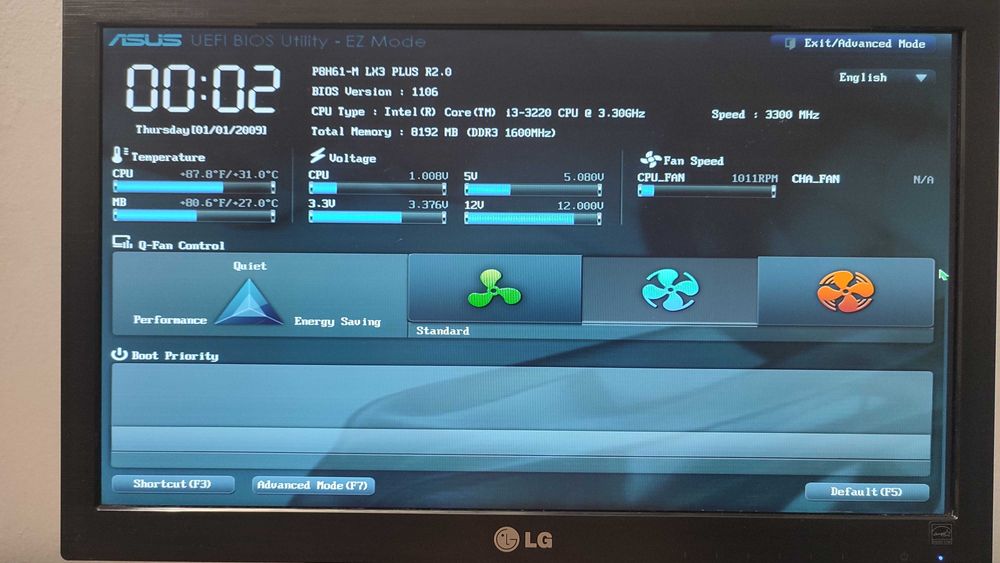 Asus дънна платка с процесор и RAM