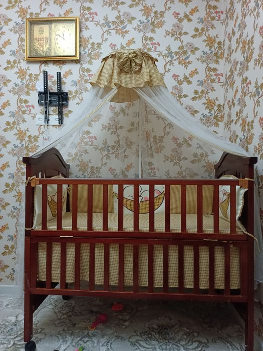 Детские кровати сотилади холати яхши жудаям тозза озода ишлатилган