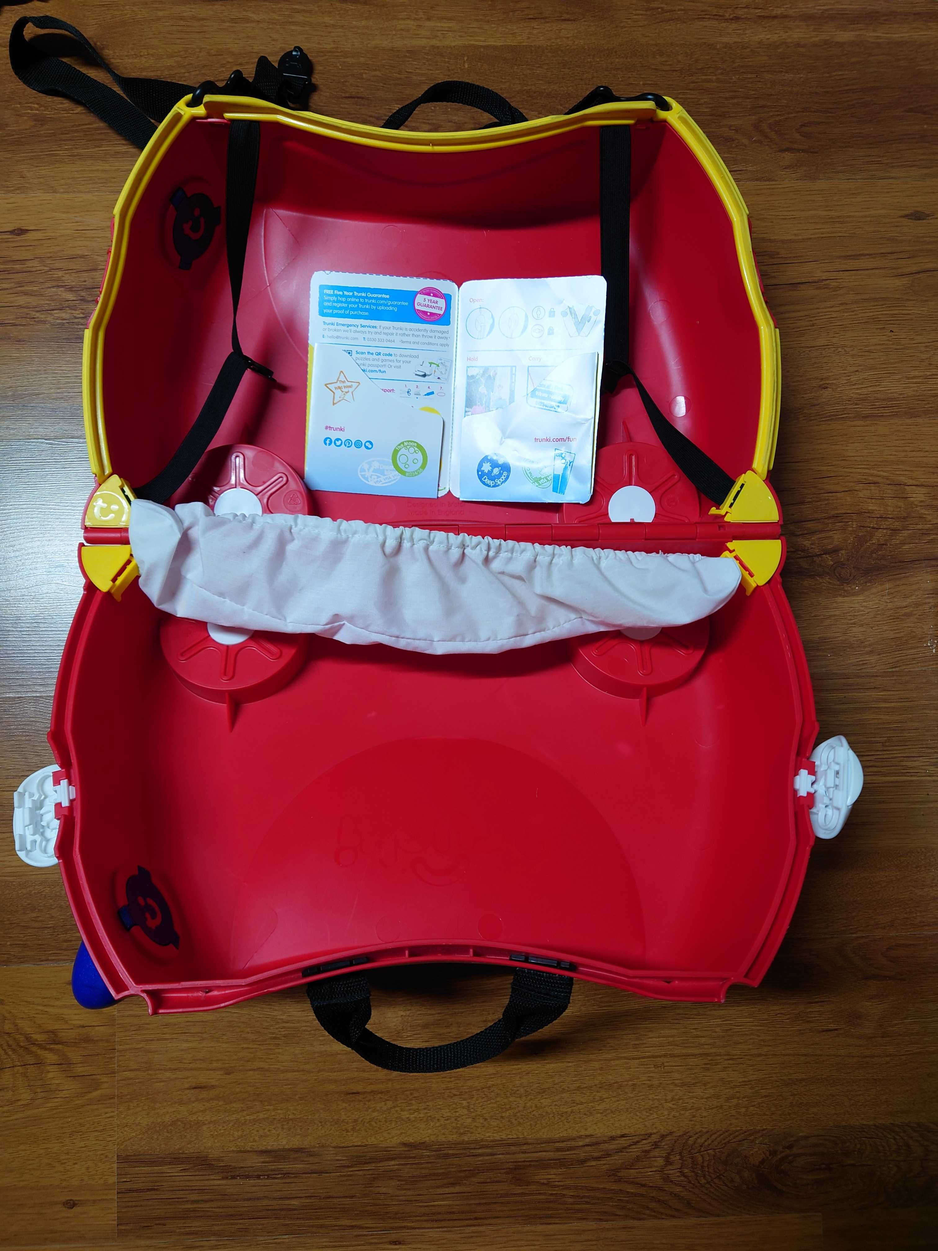 Детски куфар Трънки Trunki Fire Truck