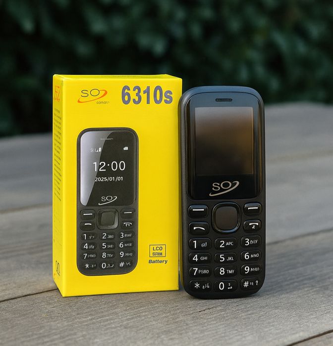 SQ 6310S  Soddaligi va qulayligi bilan ajralib turadgan knopka telefon