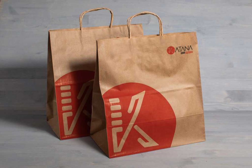 Pungi de hartie personalizate