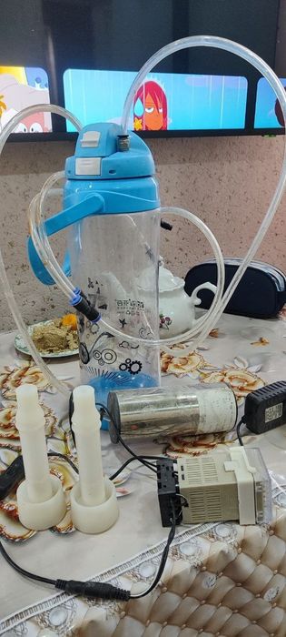 Sigir va echki sog'ish aparati