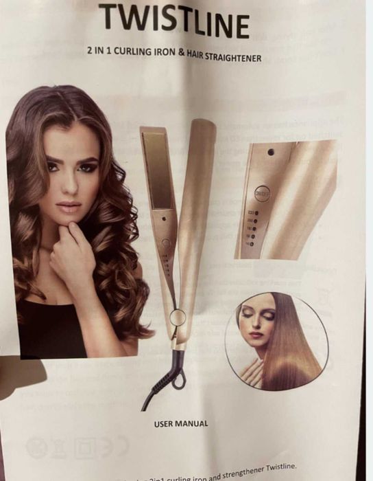 Преса за Коса Twistline Two in One Отлично Състояние