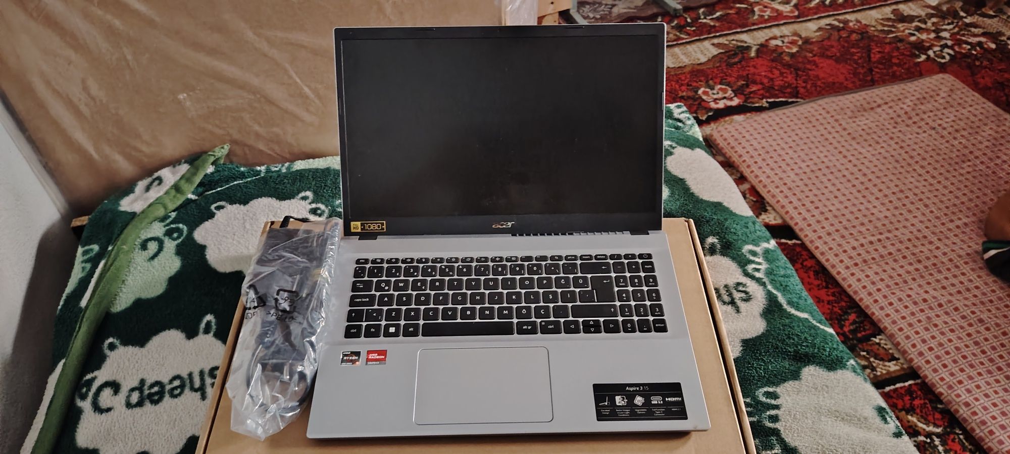 Noutbook acer  A315-44P-R4BS, rangi:Pure Silver, garantiya 1yil