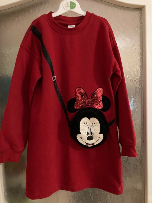 Коледна рокля до 122см/7 г