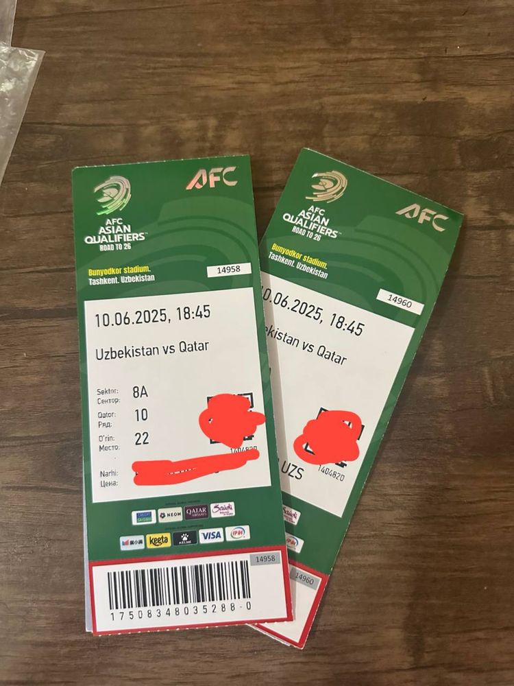 Bilet Uzbekiston vs Qatar