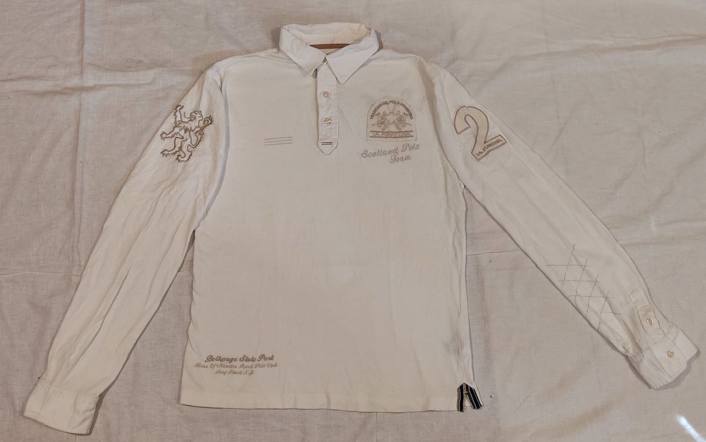 Bluza La Martina bărbat mărime XL polo tricou mânecă lungă sport casua