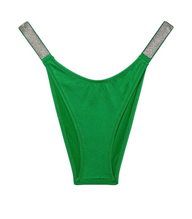 Зелен бански Victorias secret със стрази