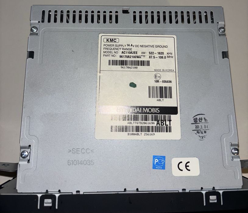 Radio Kia Ceed II