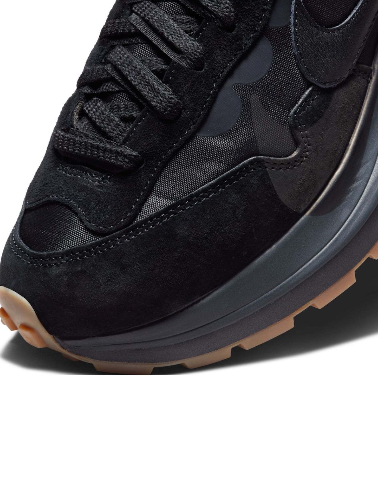 Nike Sacai Vaporwaffle Black Gum 45 номер