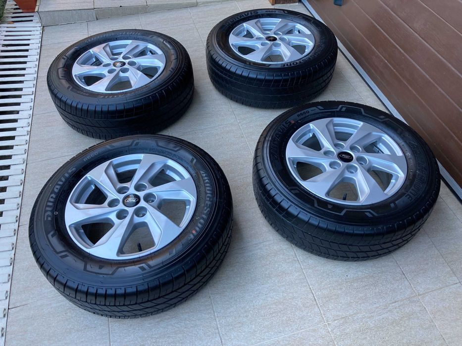 Jante Ford Transit Custom R16+Bridgestone noi 215/65R16C DOT0925 6x120