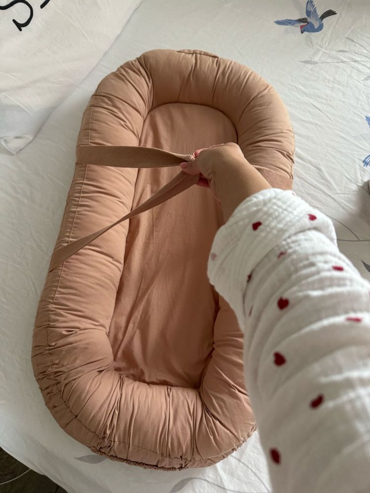 Babynest Elodie blushing pink ca nou