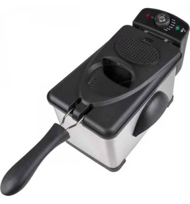 Фритюрник Rosberg, 2000W, 2L, демонтиращ се съд, капак и филтър